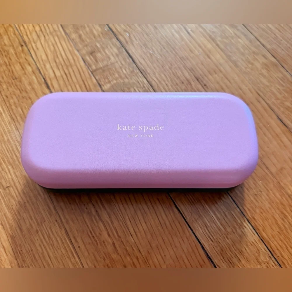 Kate Spade Pink/Green Hard Eyewear Case